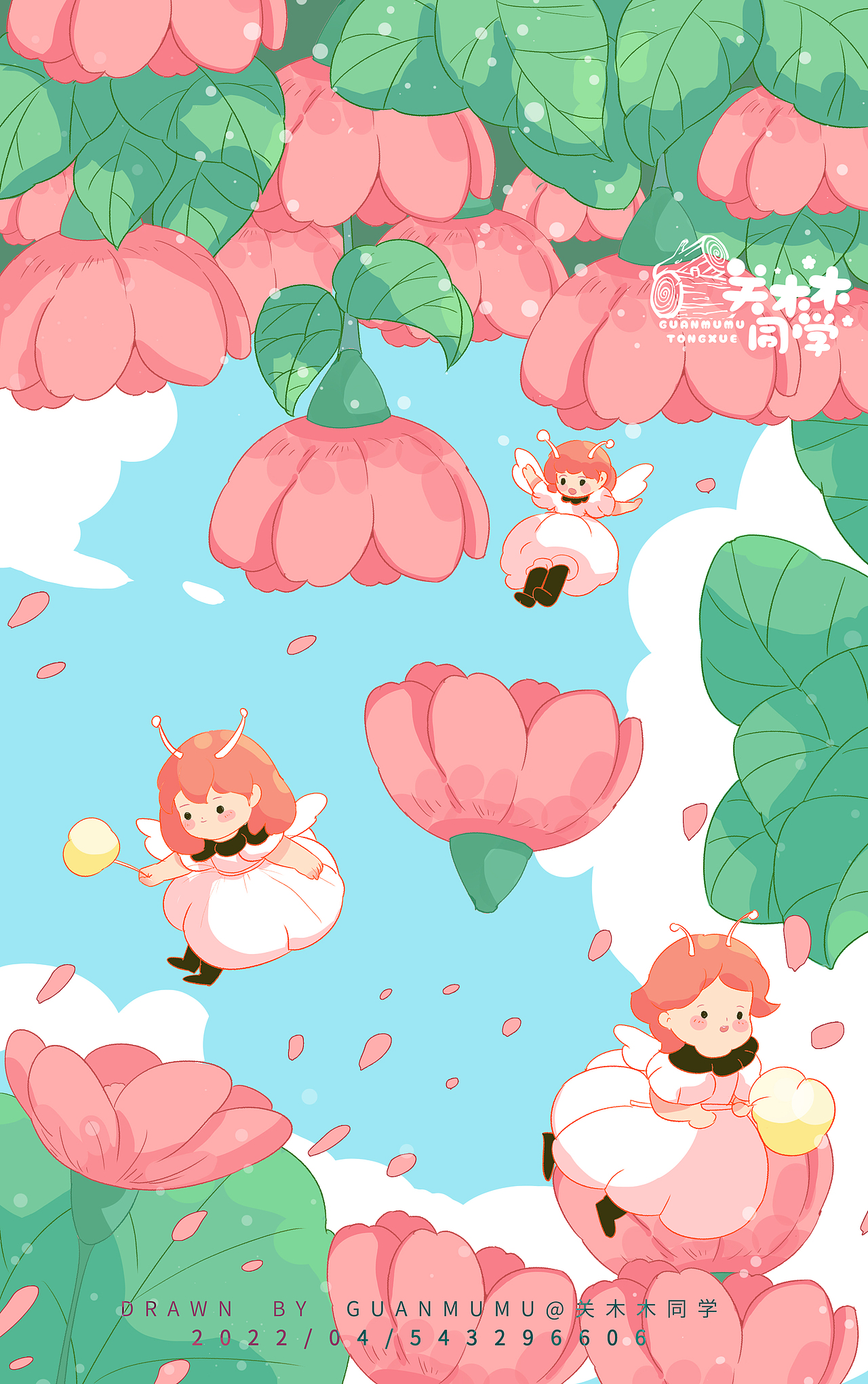 合集丨三四月画的一些可爱的图（图ZMzAwNDQ2NjQw） - 创作习作 - 站酷设计师关木木同学原创素材 - 站酷ZCOOL