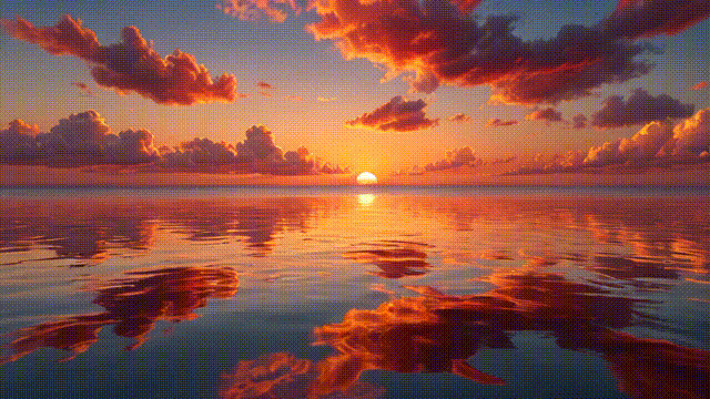 Ai风景视频