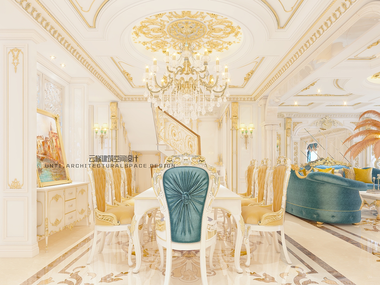 别墅豪宅/别墅空间设计/广州白云大一山庄别墅（图ZMzU2MzkzMTI0） - 家装设计 - 站酷设计师云梯空间设计原创素材 - 站酷ZCOOL