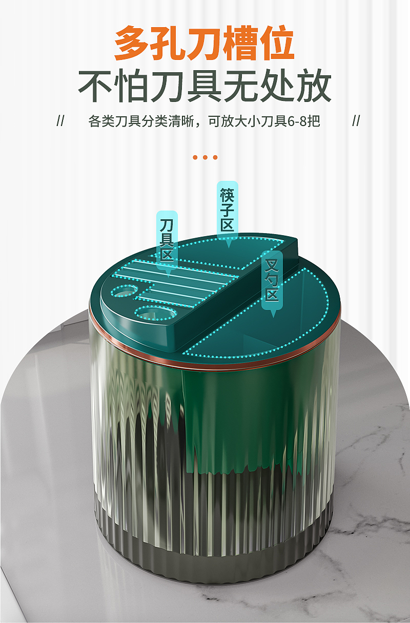 多功能旋转刀架 | 电商详情页