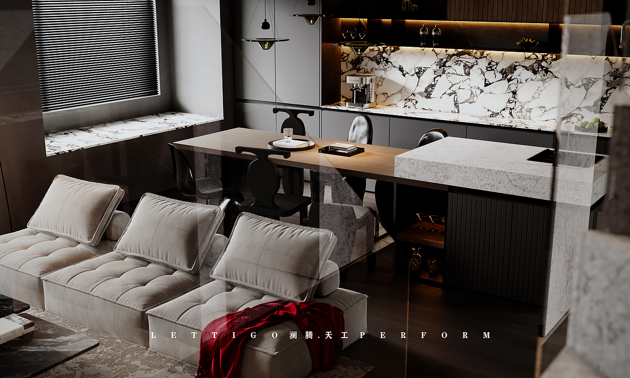 现代极简+高级黑，这样设计太酷啦！（图ZMzQ3NTE2MDQw） - 商业空间设计 - 站酷设计师澜腾设计原创素材 - 站酷ZCOOL