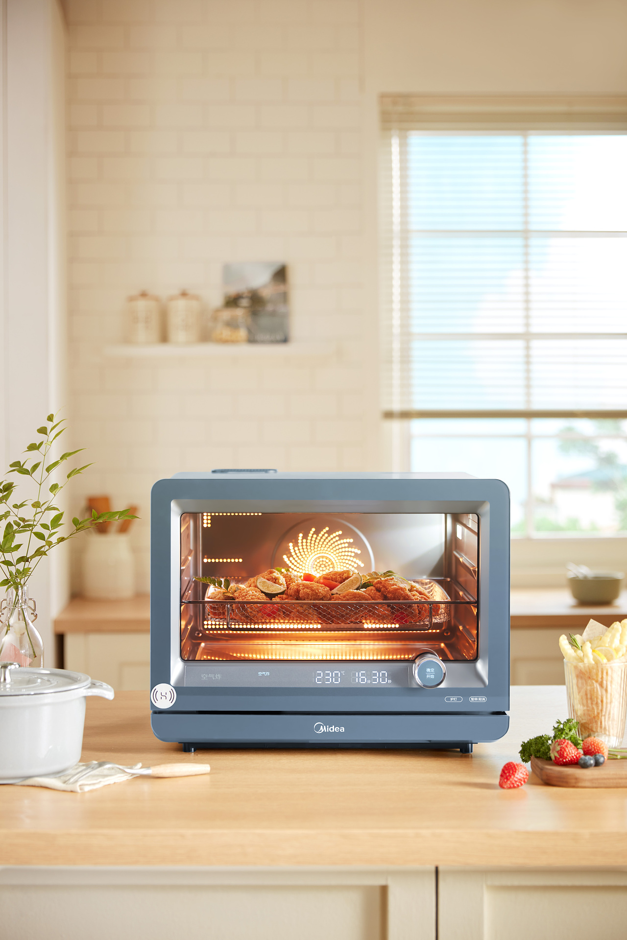 电器摄影 | 美的 S5 Fry蒸烤箱海报拍摄 | CYC