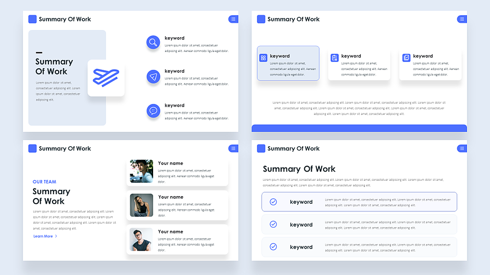 【耀你好看】极简素色商务时尚通用PPT模板4（图ZMzE3MDE4MTA4） - PPT/Keynote - 站酷设计师熊猫大人pandaren原创素材 - 站酷ZCOOL