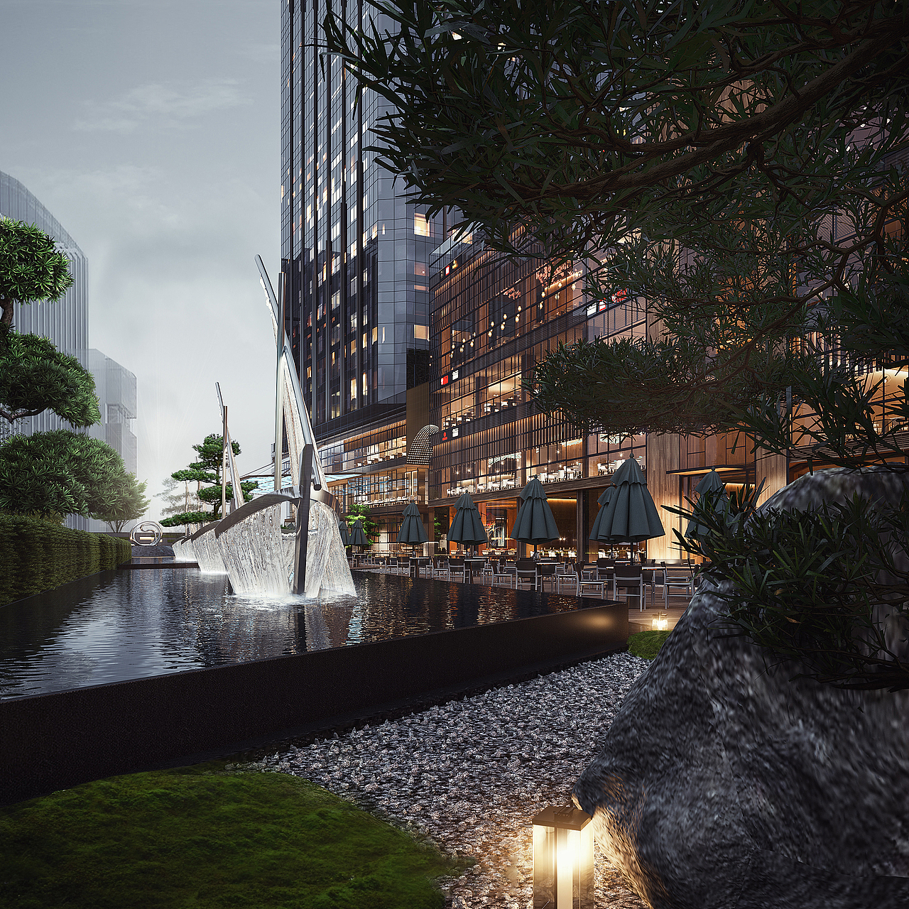 都市大型商场设计（图ZMzE2NDI3MTg0） - 商业空间设计 - 站酷设计师去装网原创素材 - 站酷ZCOOL