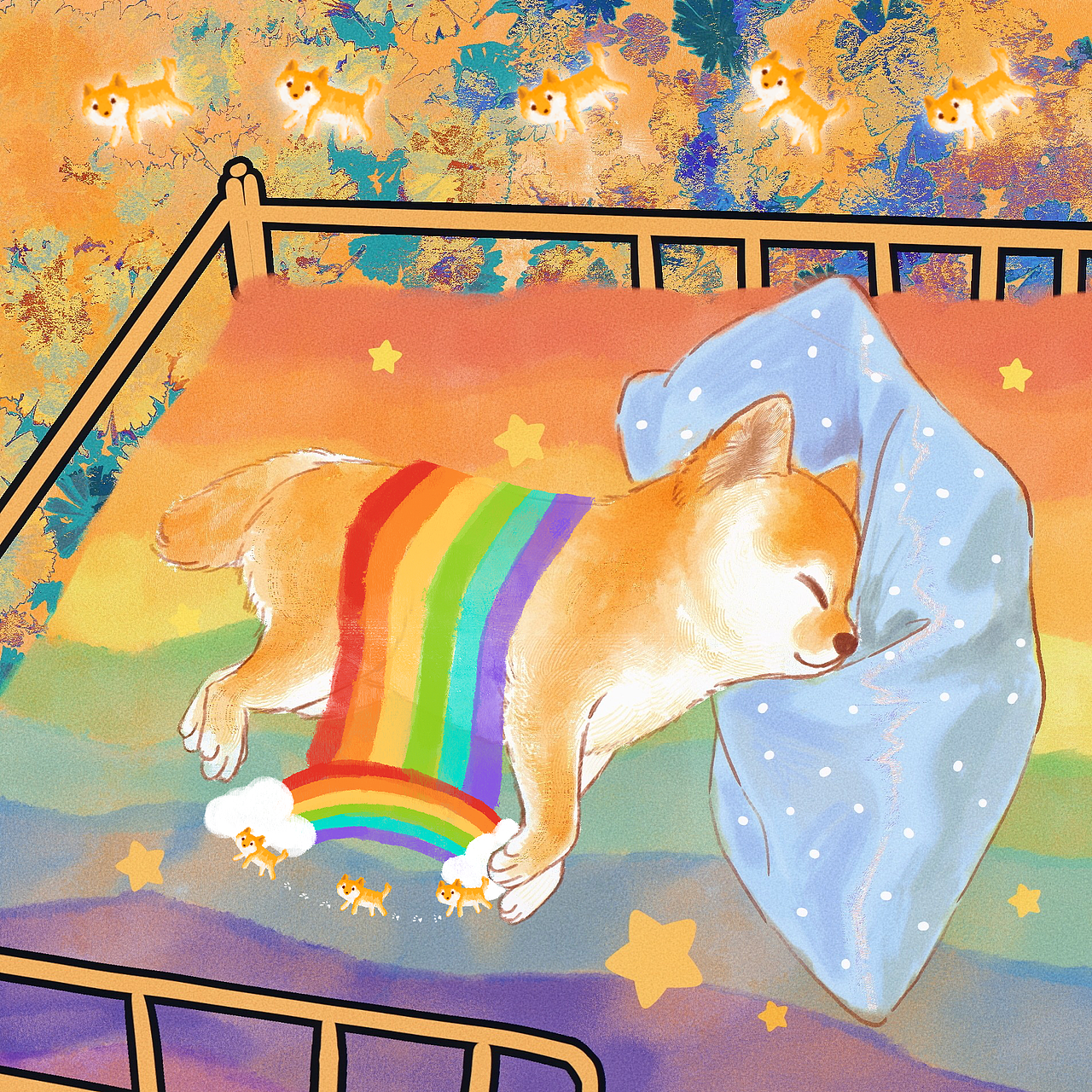 插画 | 动物系列一可爱猫狗篇（2）（图ZMzUxNzM3ODMy） - 儿童插画 - 站酷设计师颜绘文化原创素材 - 站酷ZCOOL