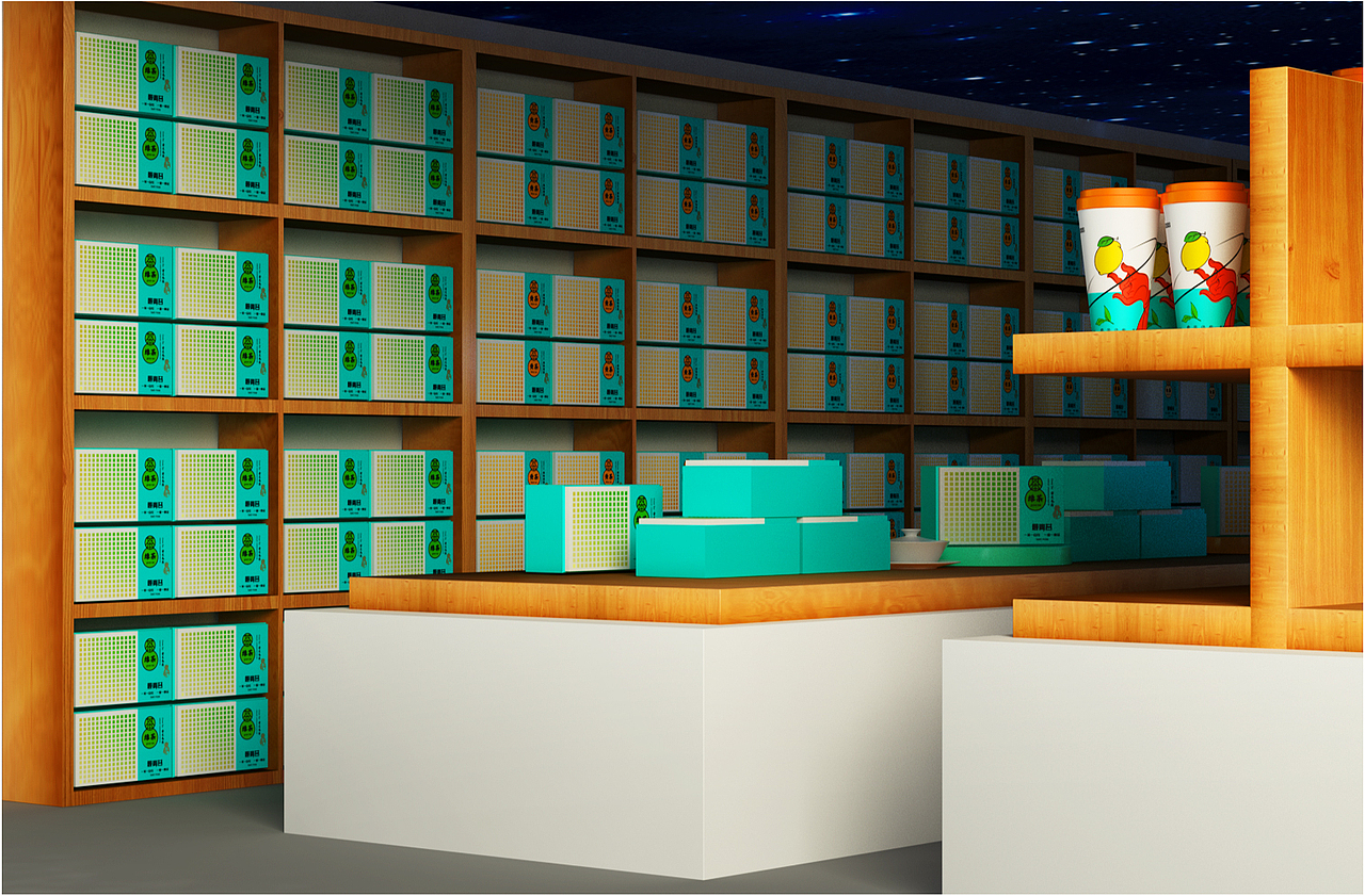 最青苔现代茶馆品牌构建