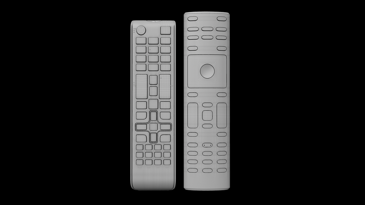 遥控器建模练习