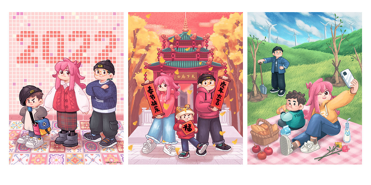 整理下呱图过六一(图ZMzAzMjE4MzIw) - 创作习作 - 站酷设计师kirajid原创素材 - 站酷ZCOOL