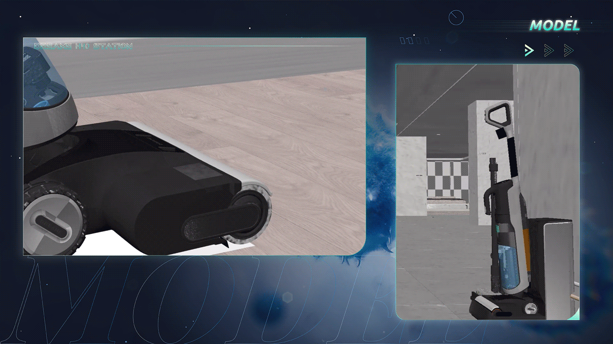 追觅洗地机：H40 Station