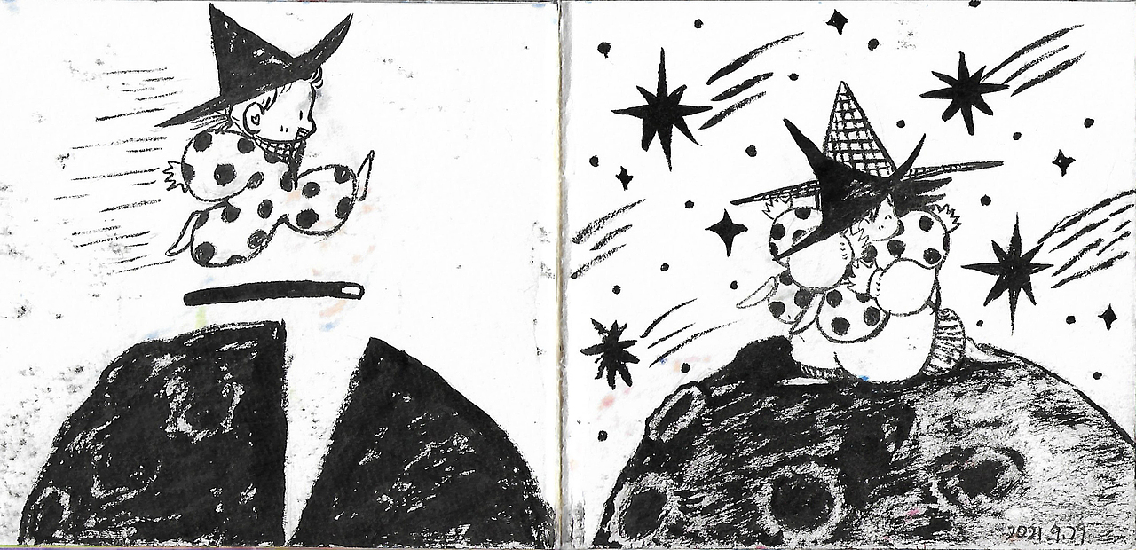 芒川插画2022年终总结2-手绘篇