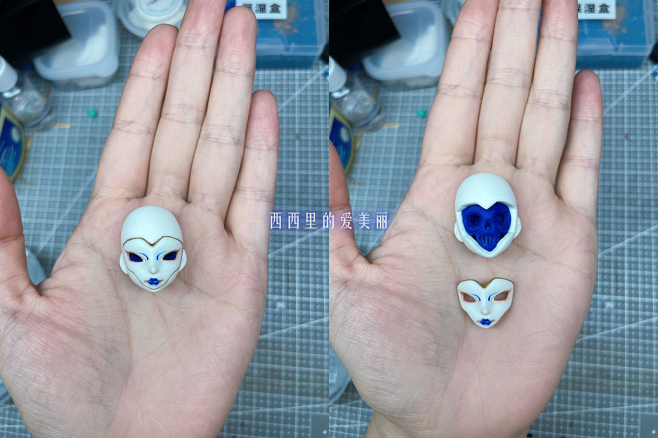 原创粘土作品——青花瓷机械姬（图ZMzQ5NTk0OTUy） - 手办/模玩 - 站酷设计师西西里的爱美丽原创素材 - 站酷ZCOOL