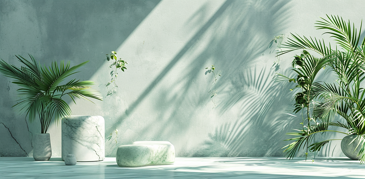 AI电商绿植展台