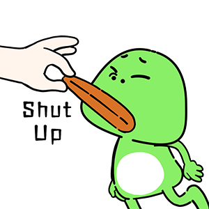 猫与熊 随薪所欲大嘴蛙 动态表情包 | 原创IP可授权