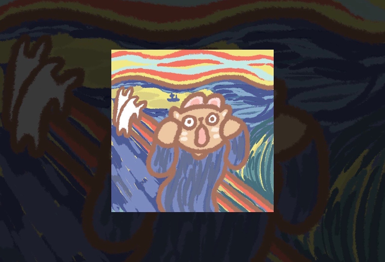 微信表情「二熊和朋友名画展」（图ZMzEzNTgzMTQw） - 网络表情 - 站酷设计师铠棋Kaiqiii原创素材 - 站酷ZCOOL