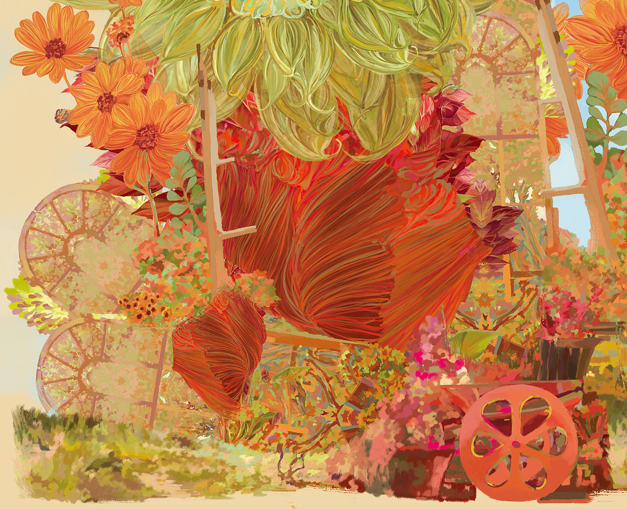 种植（图ZMzMxNTcyNjE2） - 艺术插画 - 站酷设计师rayloart原创素材 - 站酷ZCOOL