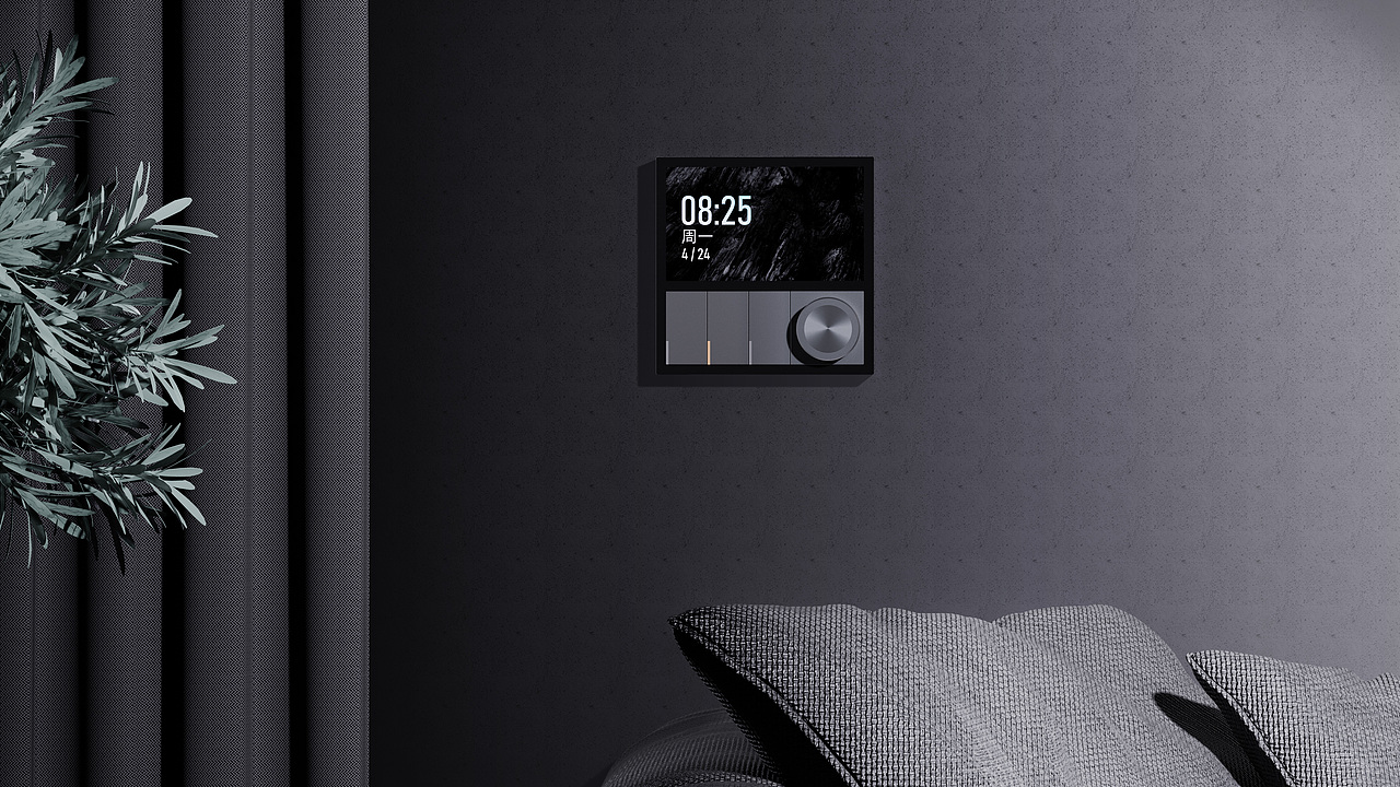 IOT智能开关、旋钮开关、开关面板设计