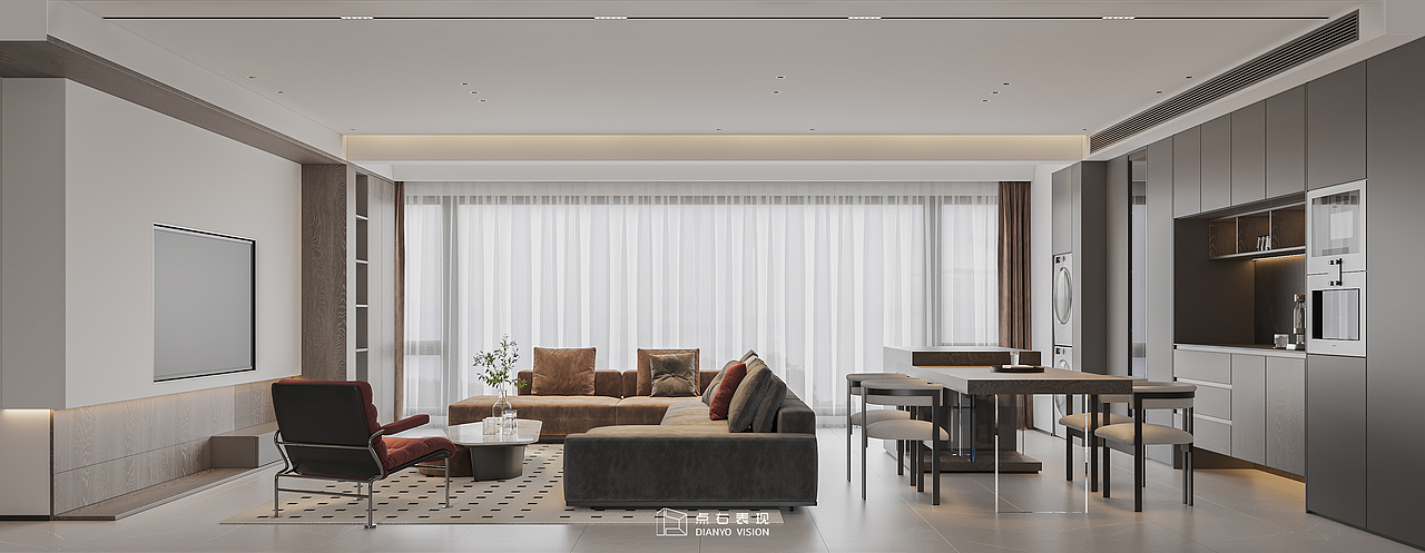 点右效果图 —— 现代风格