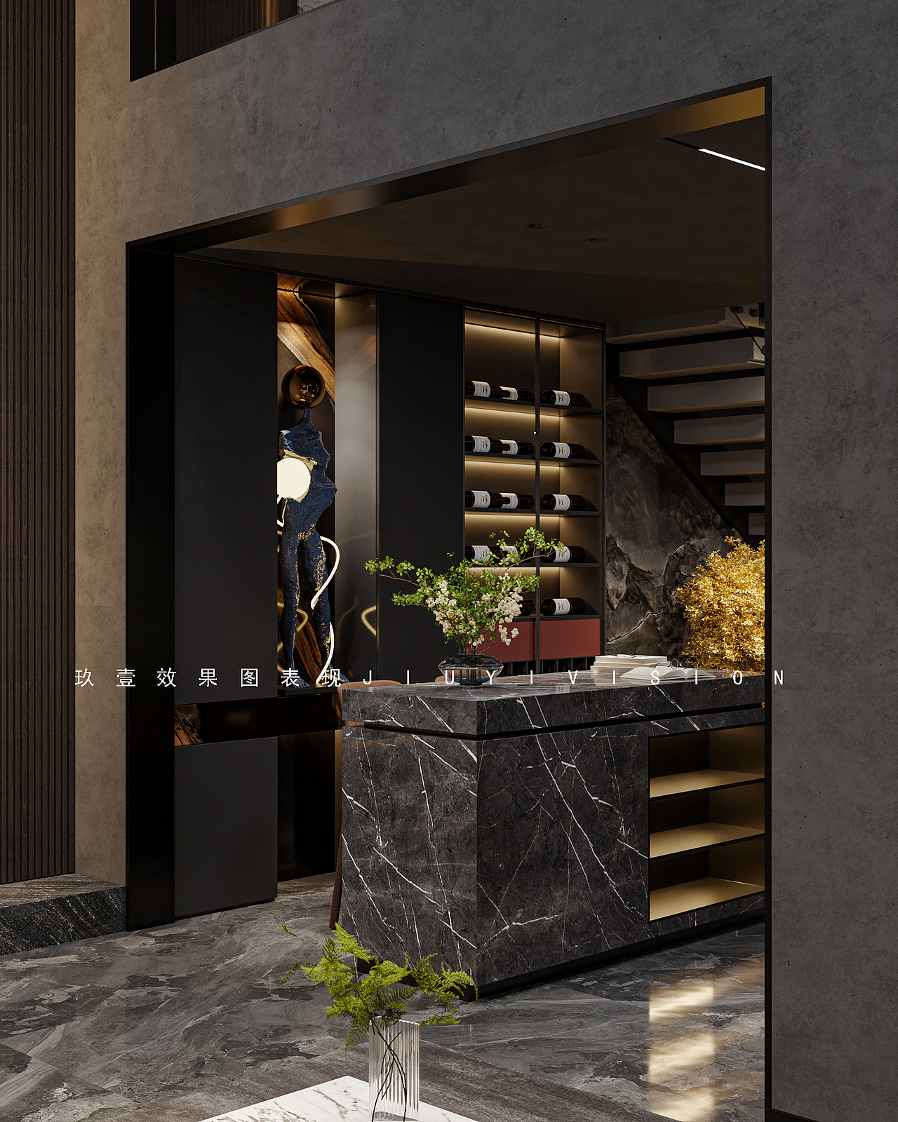 简约意式极简（图ZMzUwMTkzNzMy） - 家装设计 - 站酷设计师玖壹室内设计原创素材 - 站酷ZCOOL