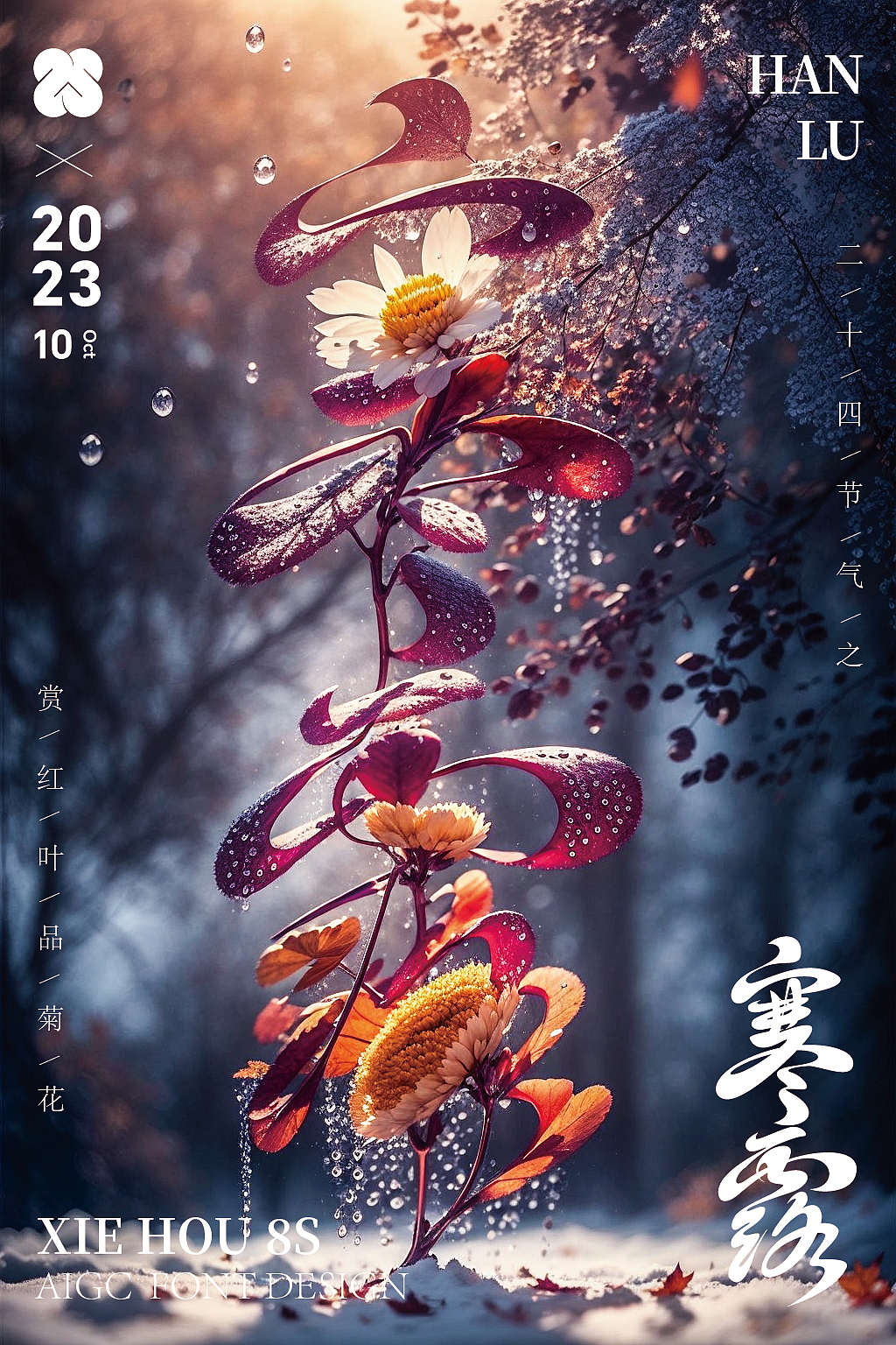 字体与AISD的完美碰撞!字体海报设计!