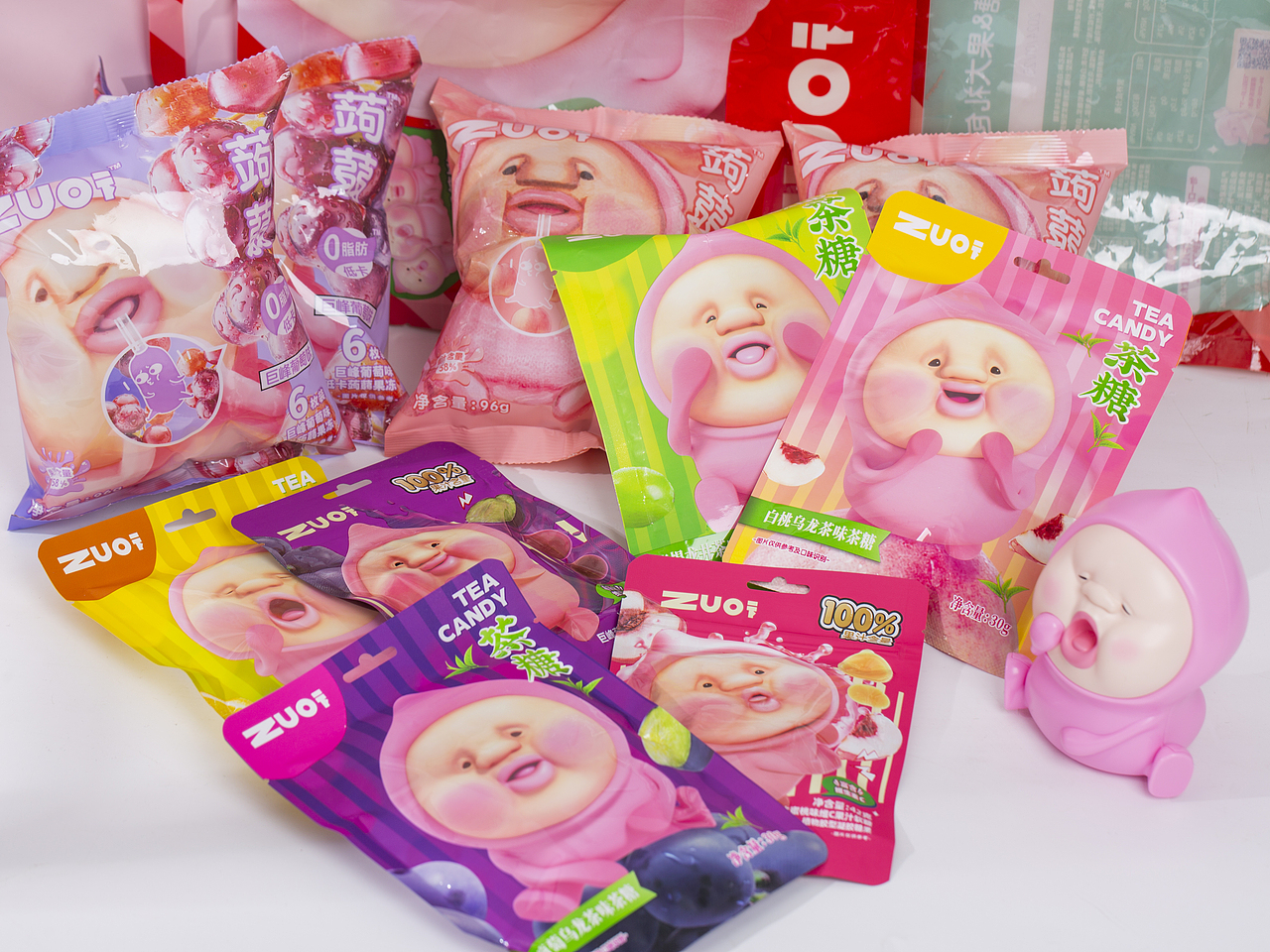 有间|ZUO一下屁桃糖果大袋装