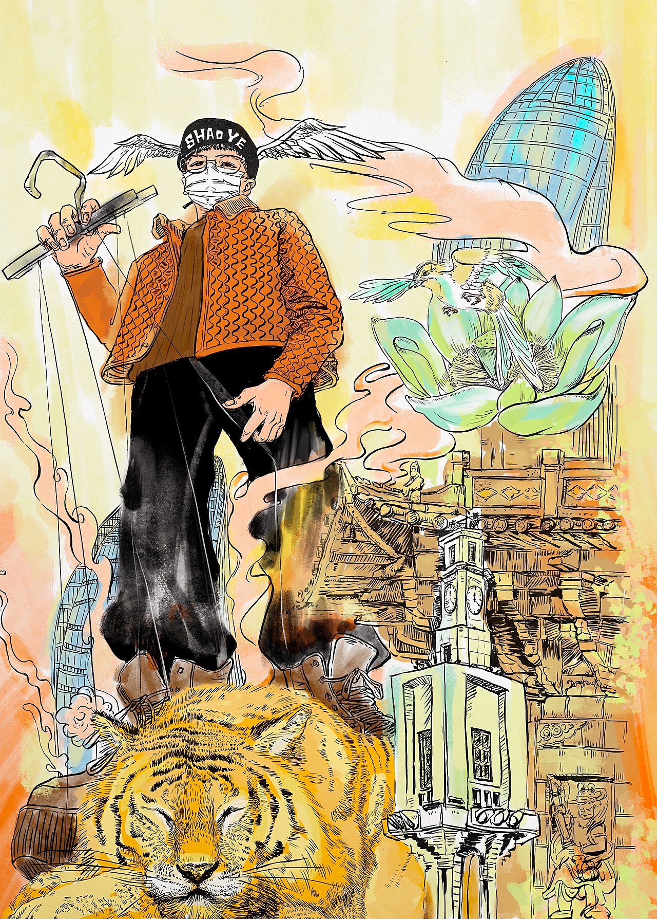 2022业余爱好【插画】年终回顾(图ZMzI4MjcwNTQw) - 艺术插画 - 站酷设计师少野1029原创素材 - 站酷ZCOOL