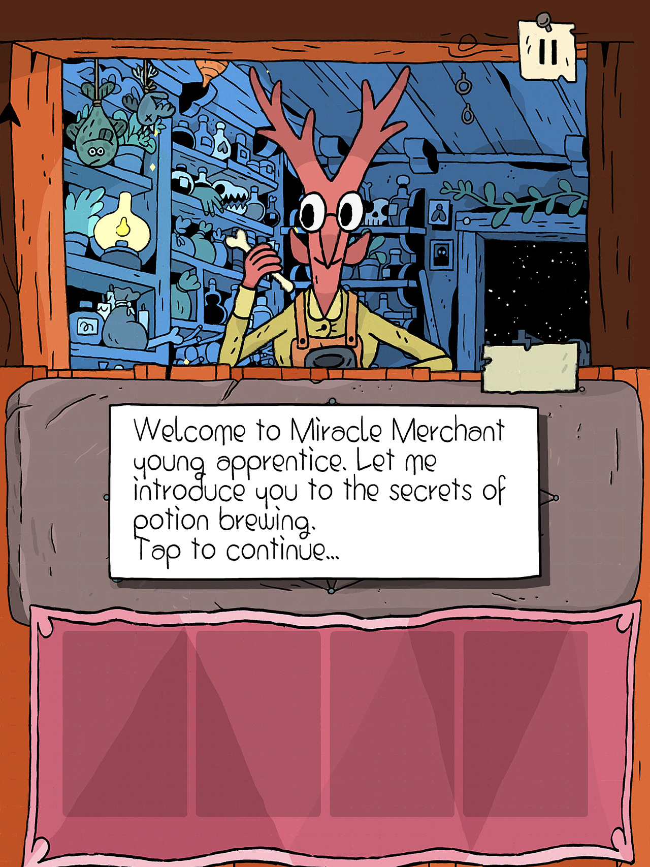 奇迹商人 |插画风游戏UI视觉分享