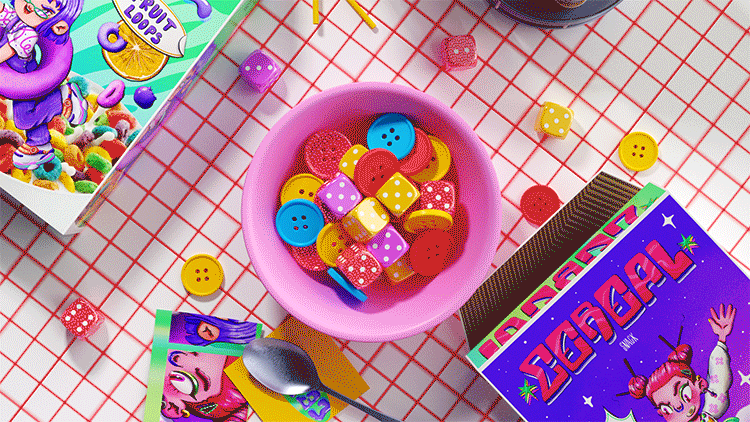 [cereal]谷类卡通动画