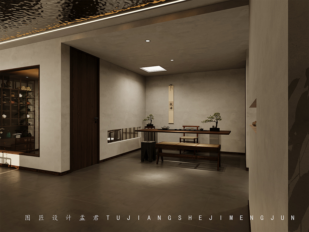 人生乐事，有间茶室！如何打造一个雅致的家庭茶室？（图ZMzQ4Njk1OTIw） - 酒店餐饮设计 - 站酷设计师孟君爱设计原创素材 - 站酷ZCOOL