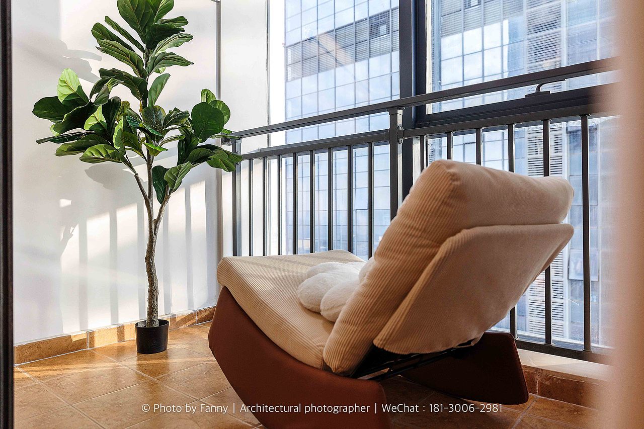 民宿摄影丨奶油风格—合肥予月民宿（图ZMzU5MDA1MDM2） - 环境/建筑摄影 - 站酷设计师空间摄影师Fanny原创素材 - 站酷ZCOOL