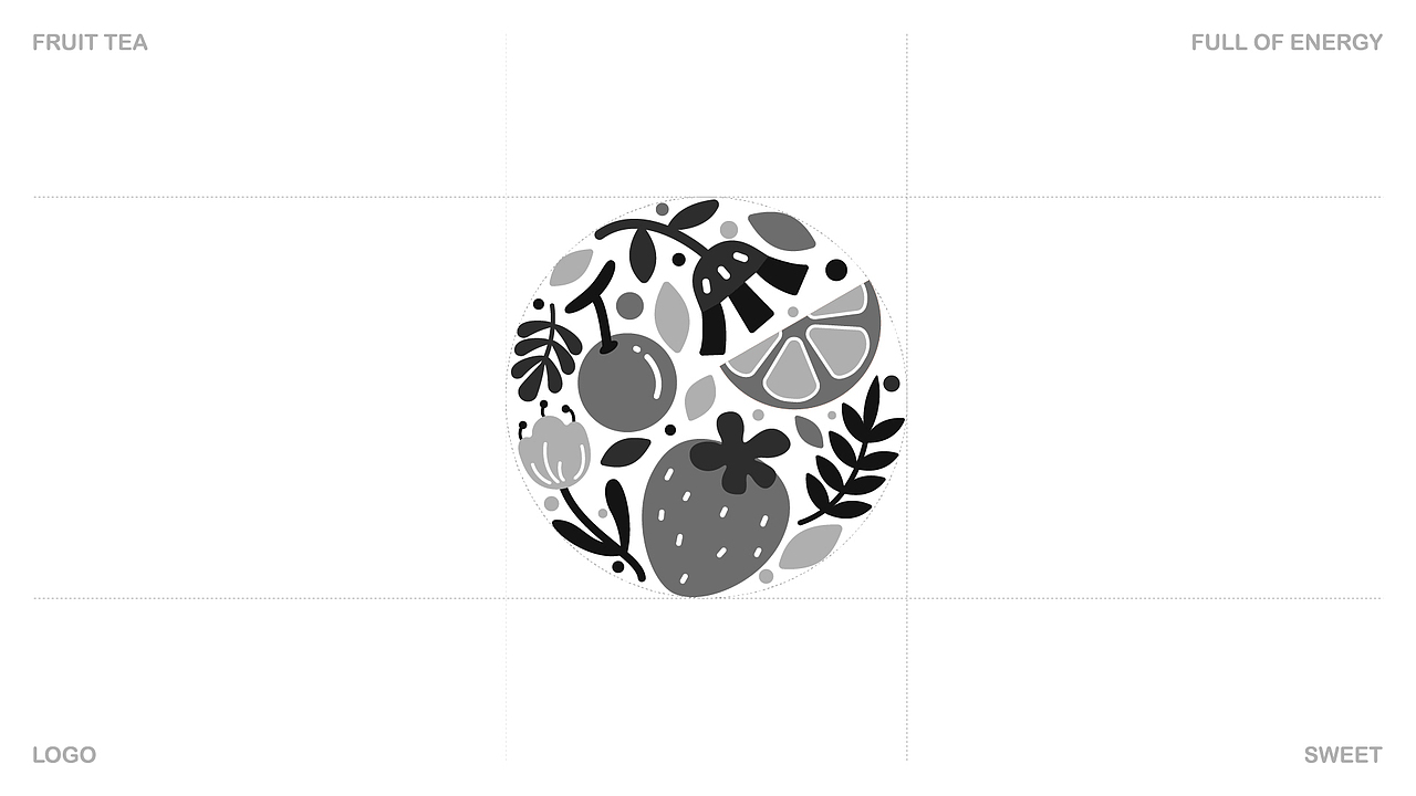 花样果茶 品牌设计全案