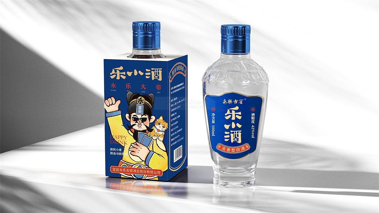 消费年轻化趋势下的乐小酒包装策划设计解决方案