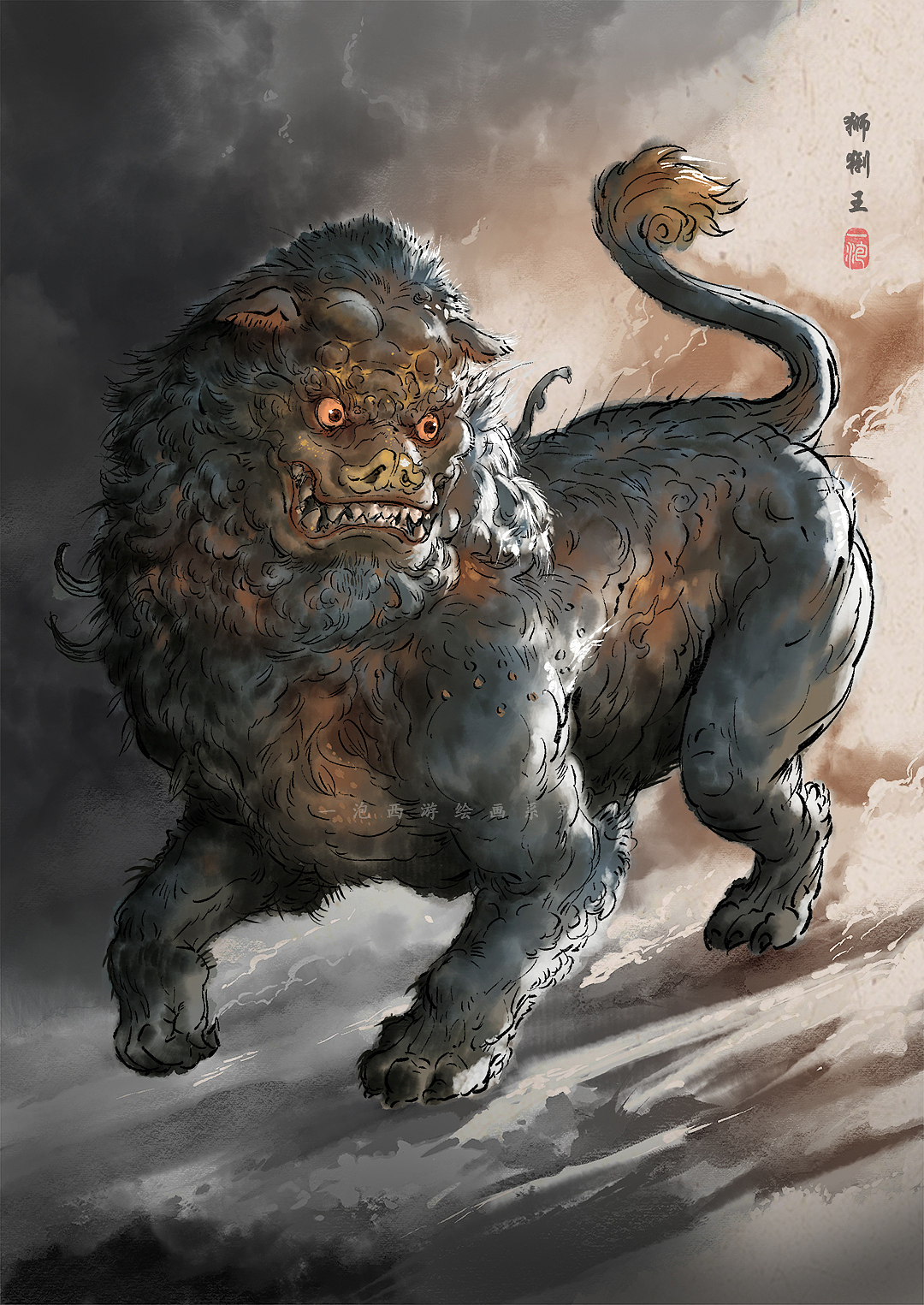 西游9张更新（图ZMzY1MTEzMjQ0） - 艺术插画 - 站酷设计师一泡原创素材 - 站酷ZCOOL