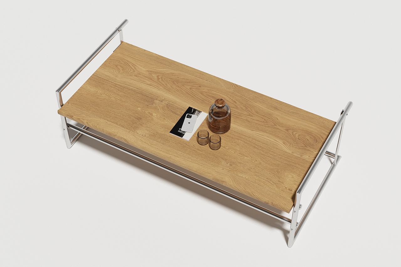 3D建模渲染 茶几/桌子 白底图