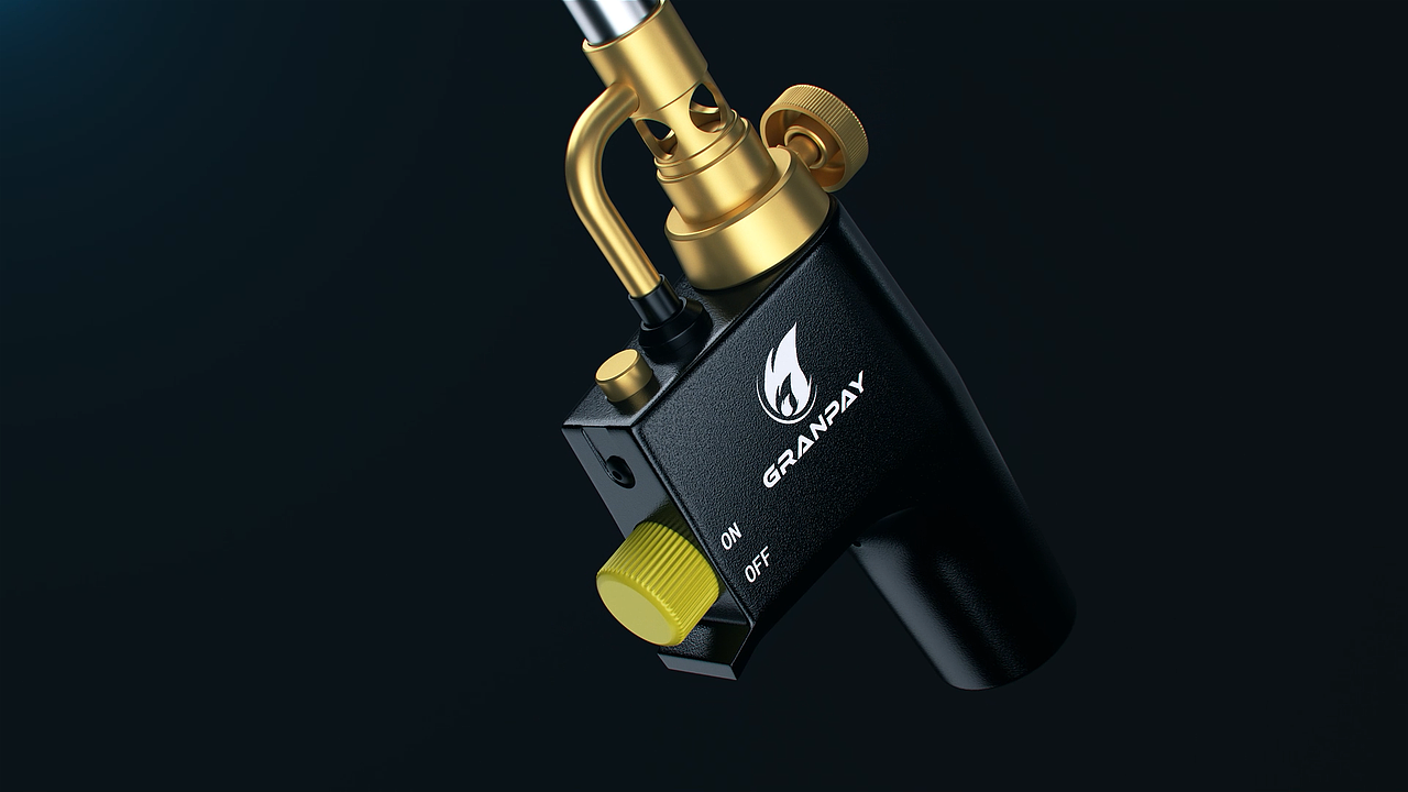 焊枪三维动画视频-产品动画