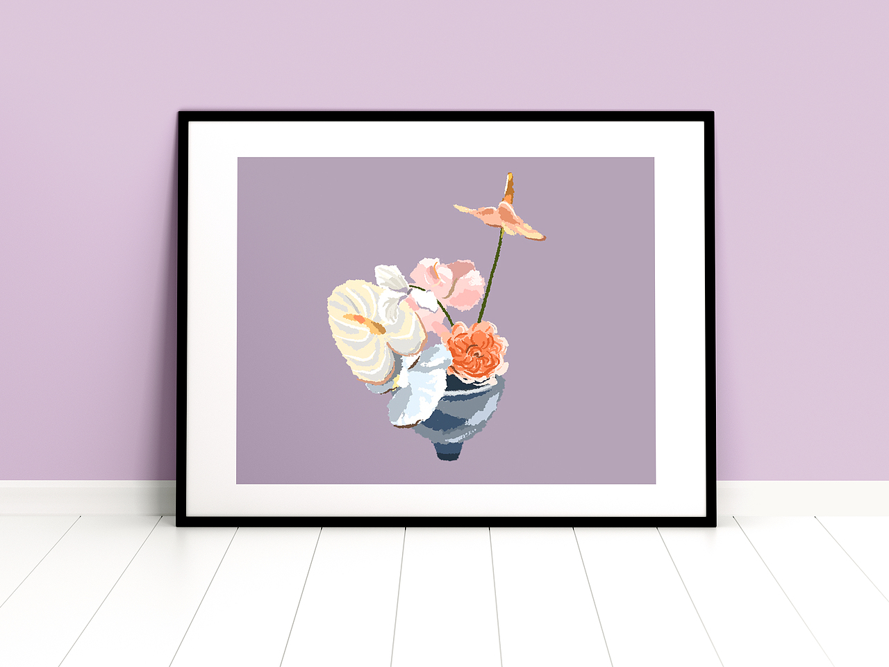 二月_插花（图ZMzMzODE2MzM2） - 创作习作 - 站酷设计师_双_喜_原创素材 - 站酷ZCOOL