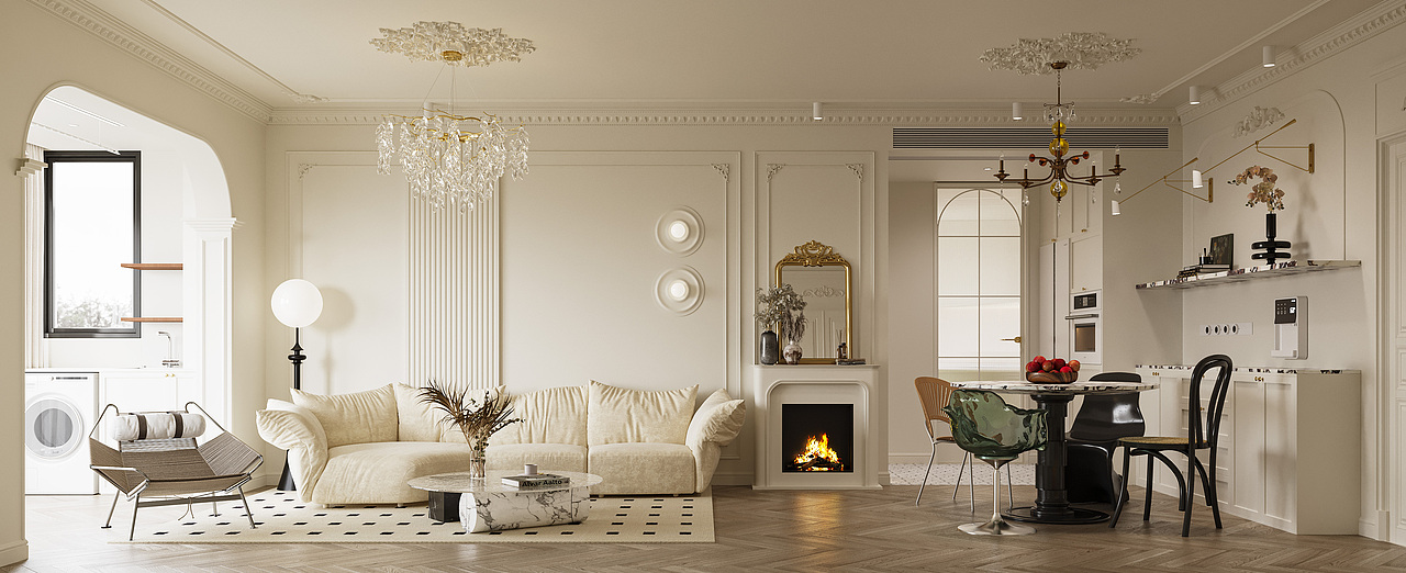 法式风格-未来效果图