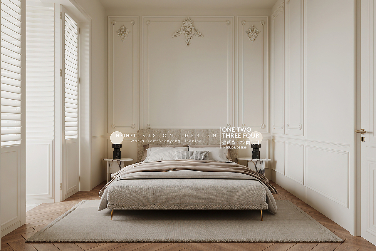 现代奶油风效果表现（图ZMzA3Njc1MDg4） - 家装设计 - 站酷设计师模型不换钱原创素材 - 站酷ZCOOL