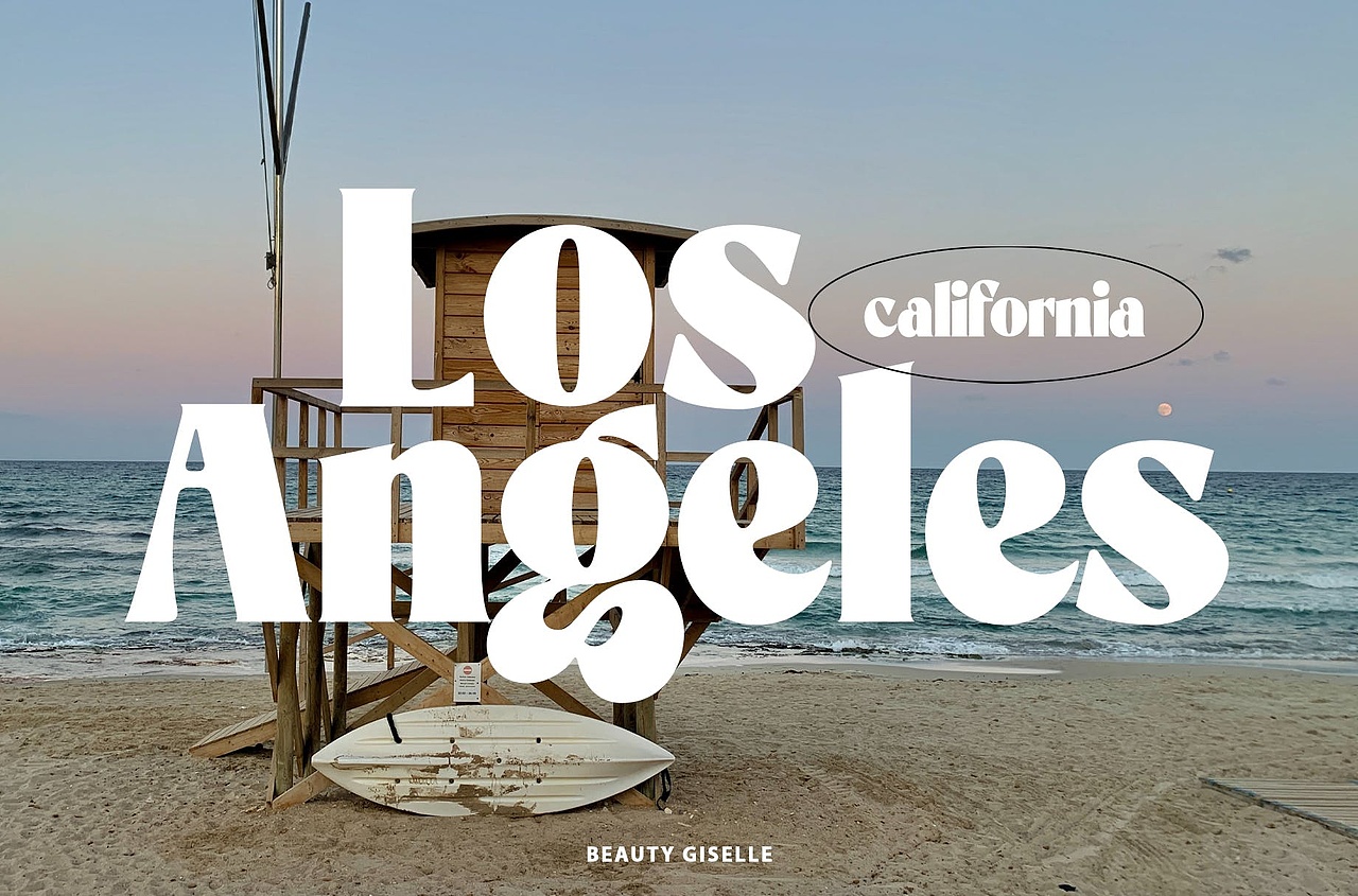 潮流复古酸性粗体字潮牌广告POP海报封面标题英文字体