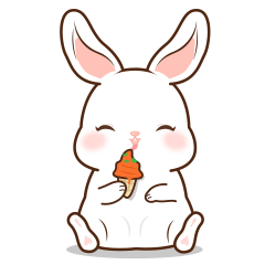 萌耳兔3——微信表情包