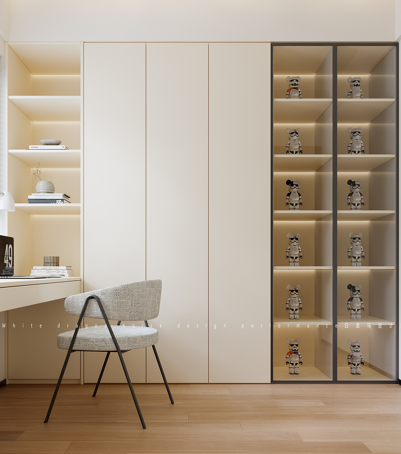 现代奶油—白龙马效果图（图ZMzA2MjkzNjM2） - 家装设计 - 站酷设计师大吉大利999原创素材 - 站酷ZCOOL