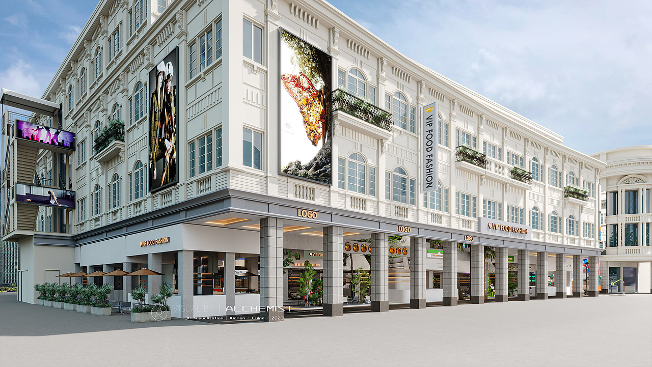 来雅商城 | 三维效果图商业案例分享
