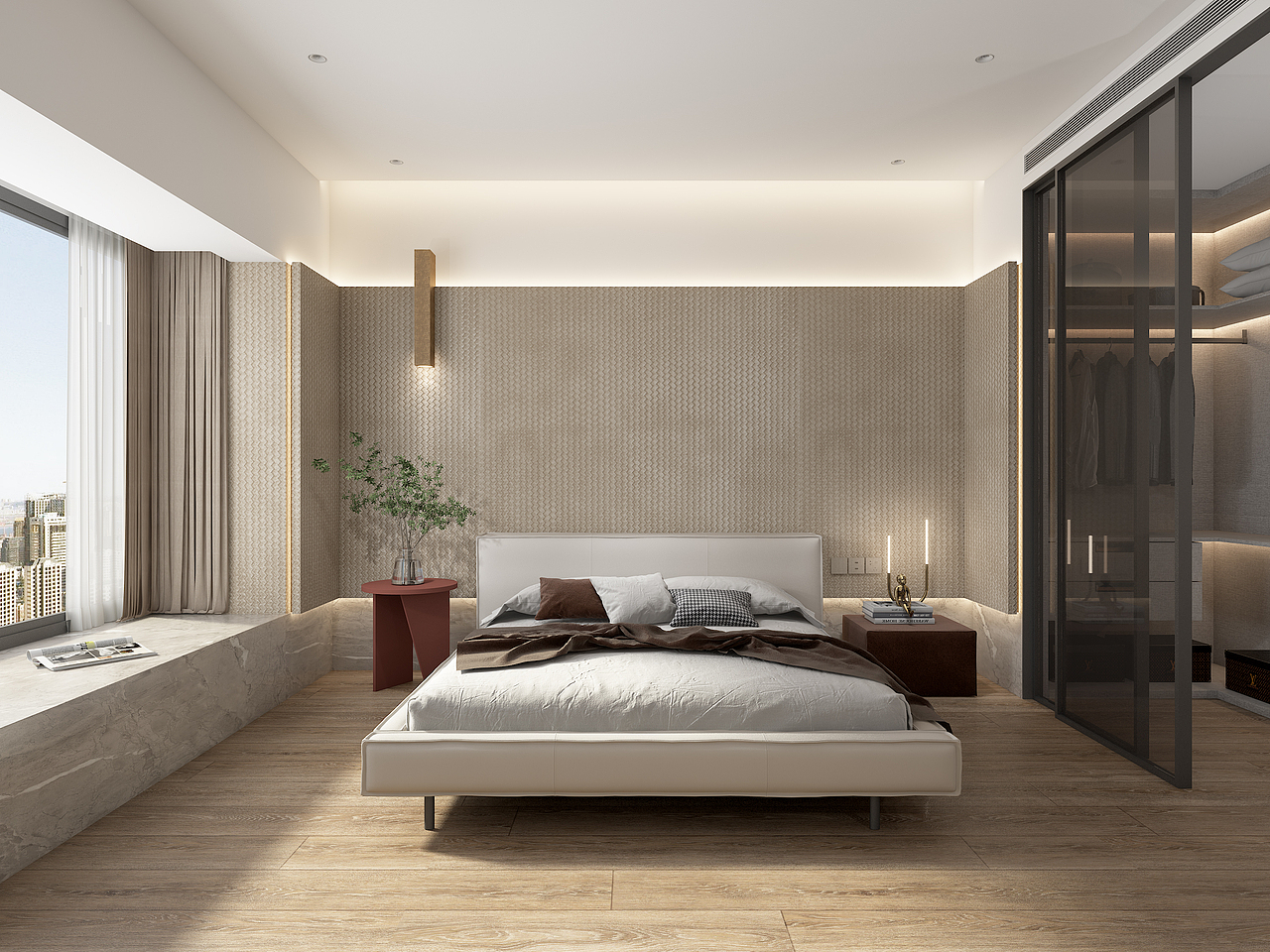 深圳装修设计:阳光荔景150㎡现代简约风,质感超棒!