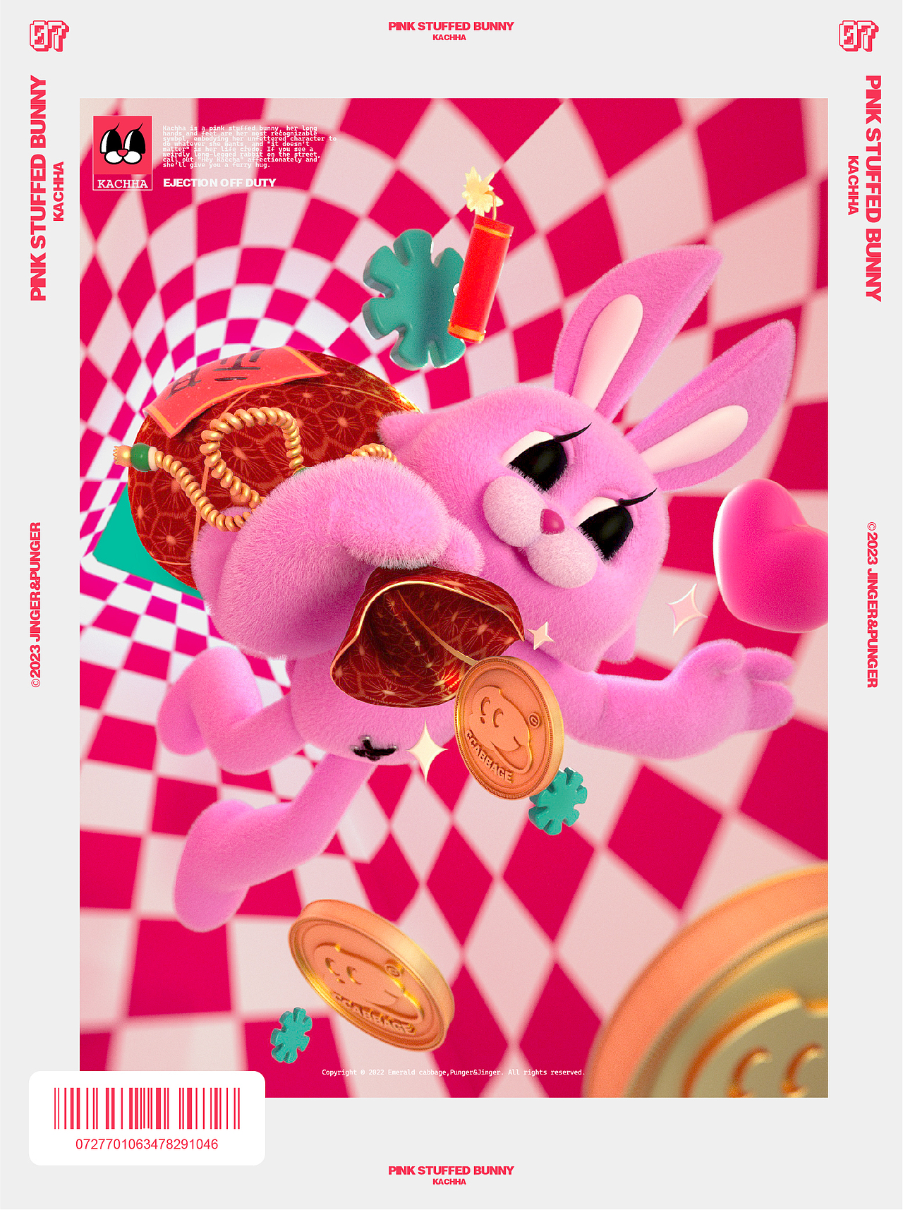 IP角色设计 I 卡恰兔Kachha！（图ZMzM0MjkzMTIw） - 人物/生物 - 站酷设计师翡翠大白菜原创素材 - 站酷ZCOOL