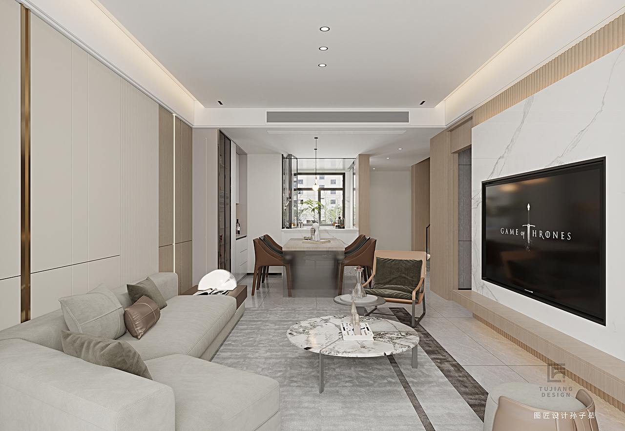 现代原木风,一套通透、舒服、自由的家!