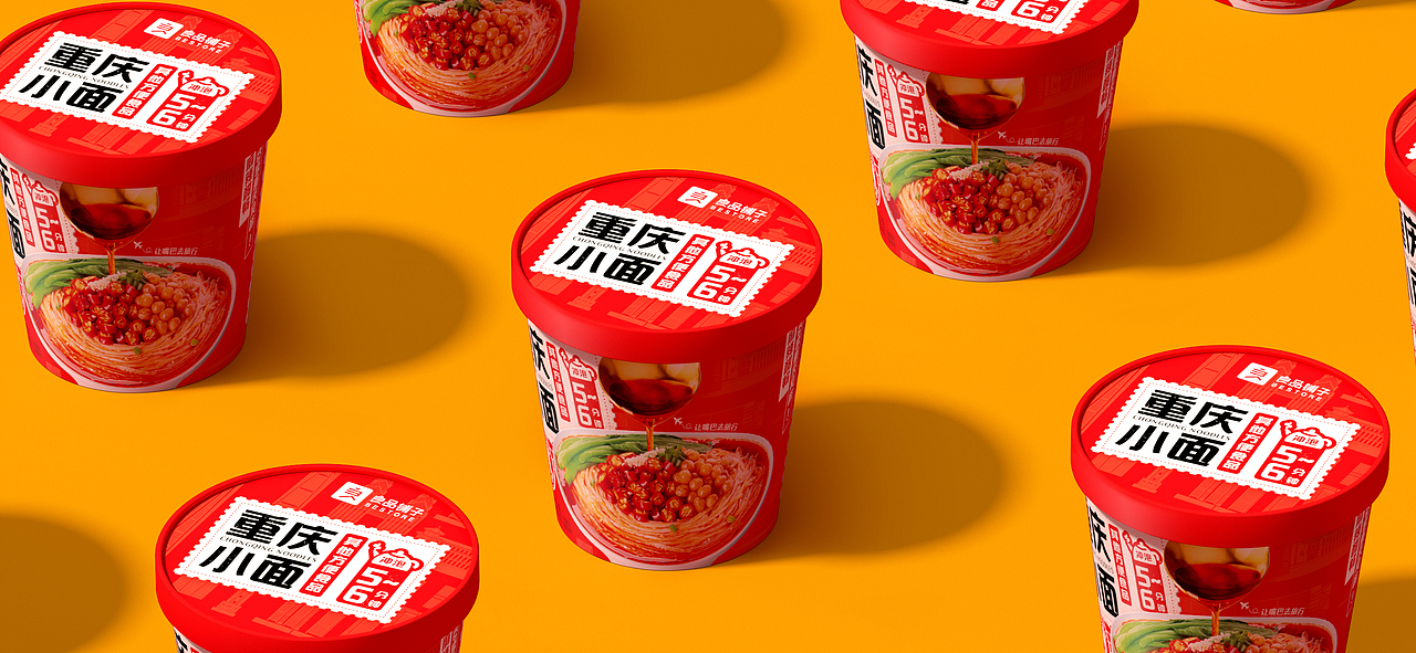 良品铺子✖️YUDO佑道 品牌包装系统格式设计 速食系列