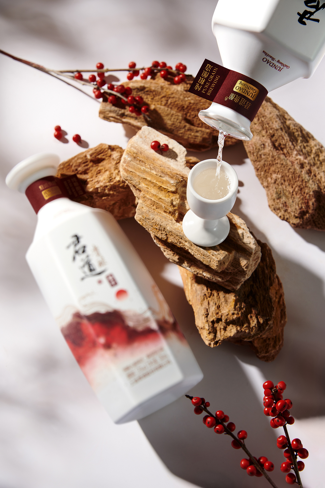 君道白酒/静物修图（图ZMzE1MDg5ODQ0） - 修图/后期 - 站酷设计师修图师Ly原创素材 - 站酷ZCOOL