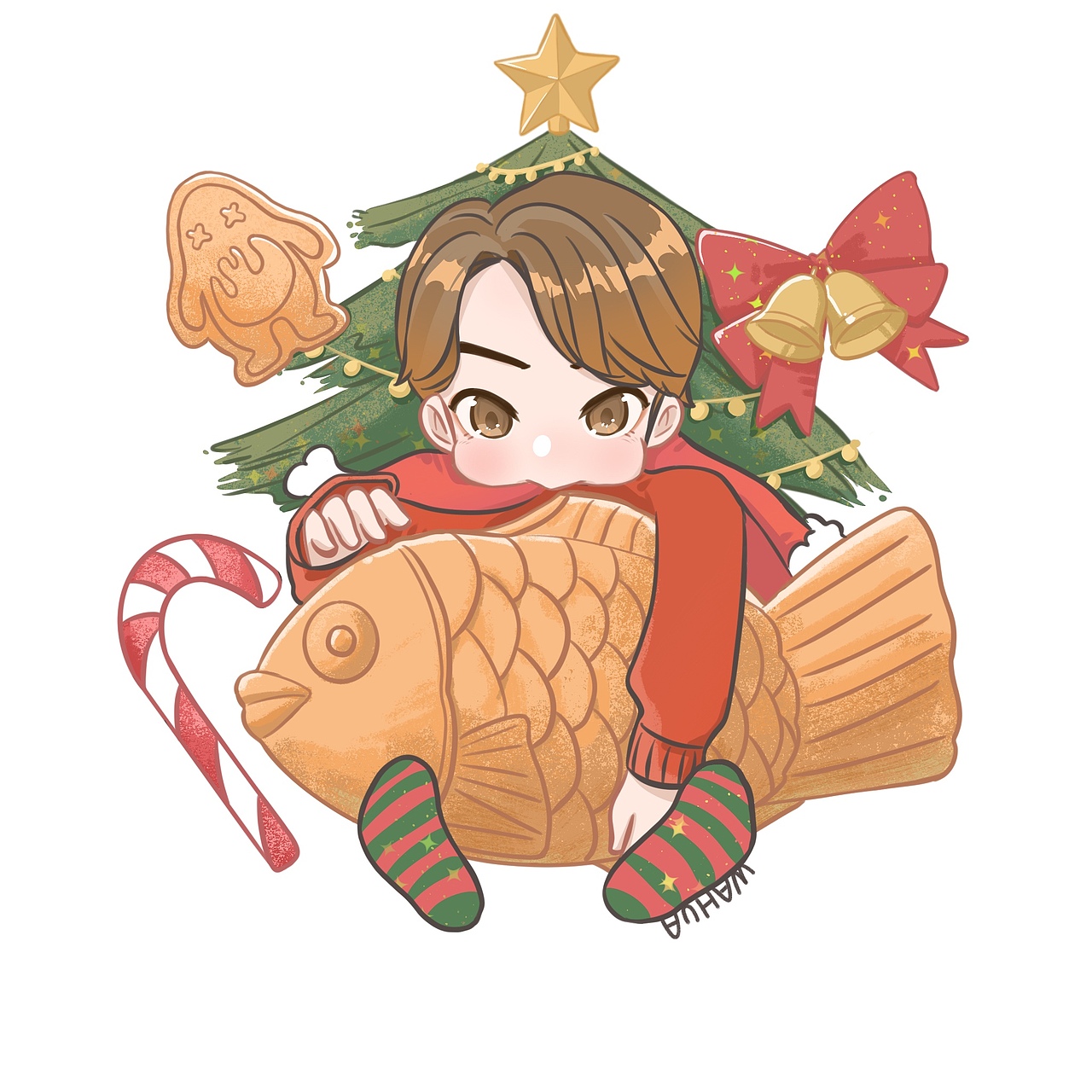 【个人练习】是给喜欢的艺人画的小插图