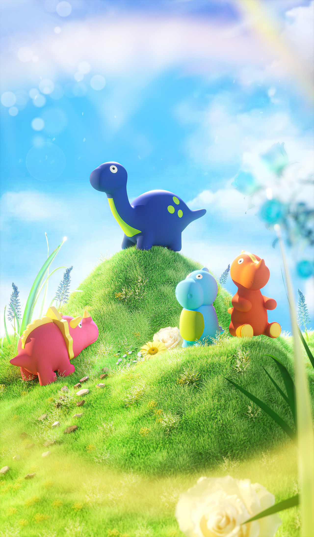 角色KV海报 母婴产品动态设计（图ZMzU2NDUyMDg4） - 产品 - 站酷设计师ZattC4D原创素材 - 站酷ZCOOL