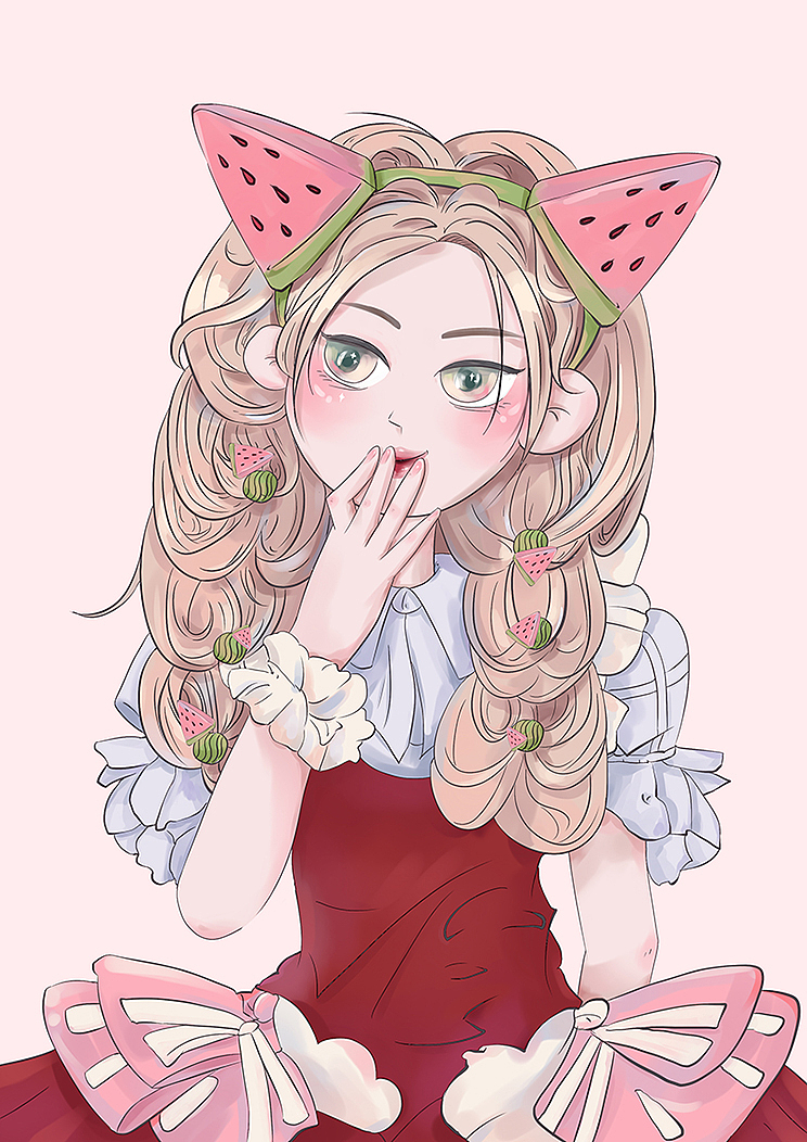 女孩——西瓜子