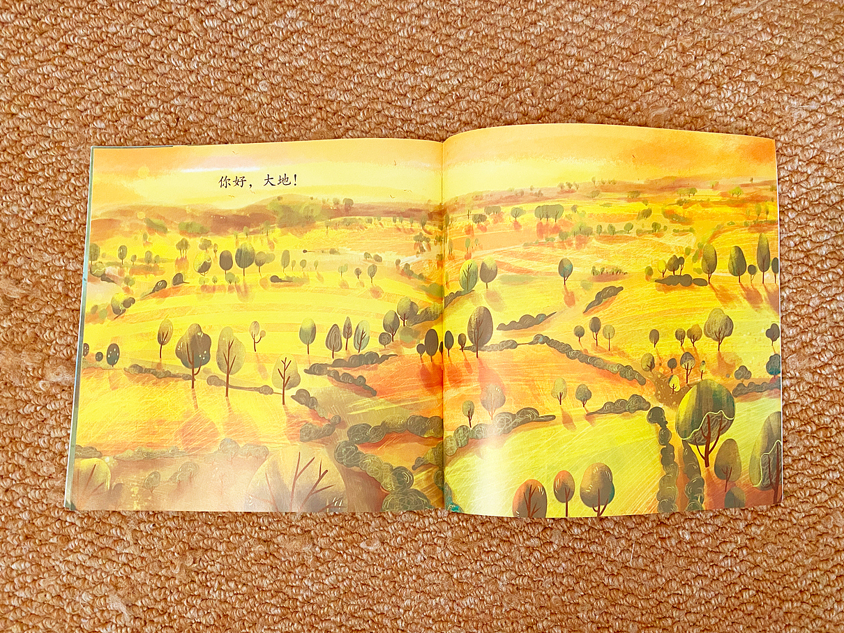 中信出版物插图《你好,大地》